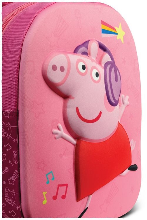Produktbild: SIEBER Gl&uuml;hw&uuml;rmchen - Kinderrucksack Peppa Pig, californiablau