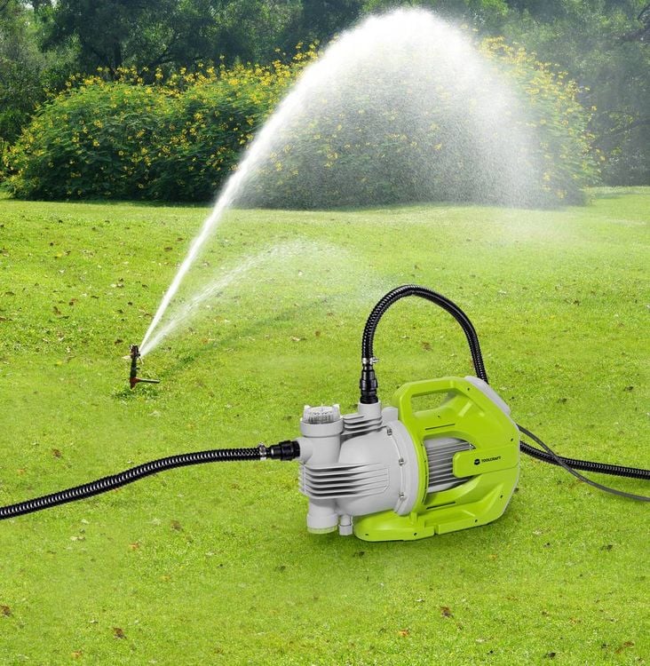 Produktbild: TOOLCRAFT TO-8992896 Gartenpumpe mit Filter 7000 l/h 53m