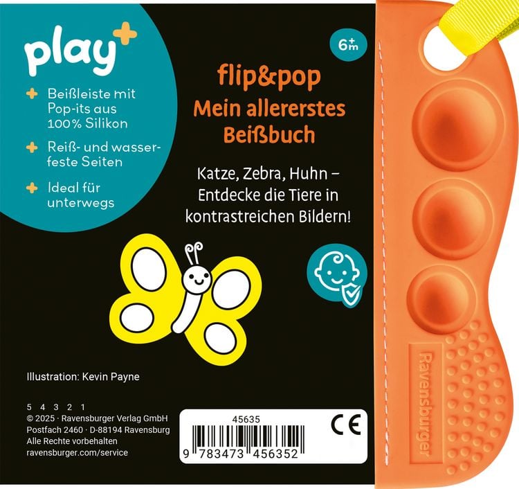 Produktbild: Play+ flip&pop Meine Tiere - ab 6 Monate