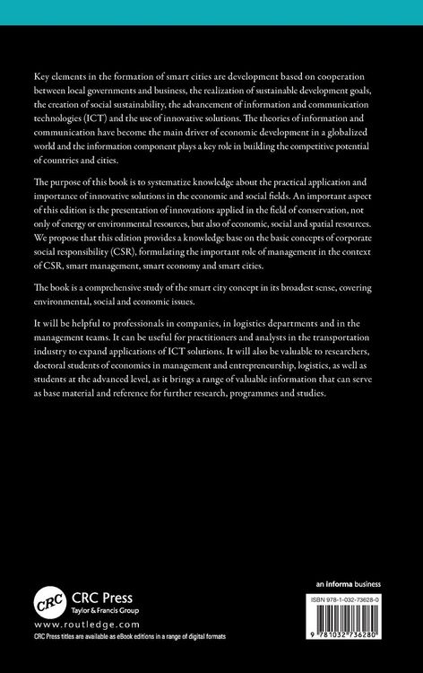 Produktbild: The Use of Information and Communication Technologies (ICT) in the Management of the Innovative and Smart City