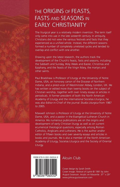 Produktbild: The Origins of Feasts, Fasts and Seasons in Early Christianity