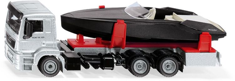 Siku 2715 MAN LKW mit Motorboot