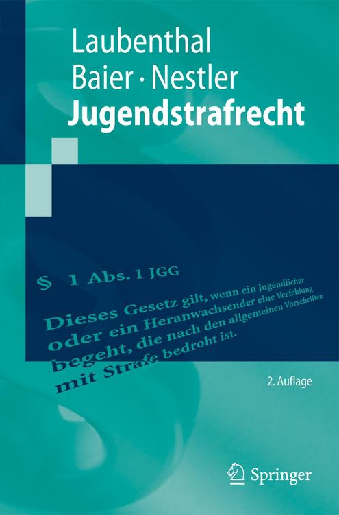 Produktbild: Jugendstrafrecht