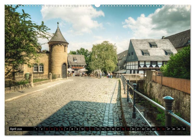 Produktbild: Weltkulturerbe Goslar (Wandkalender 2026 DIN A2 quer), CALVENDO Monatskalender