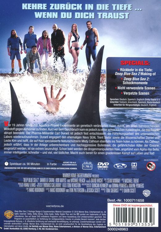 Produktbild: Deep Blue Sea 2