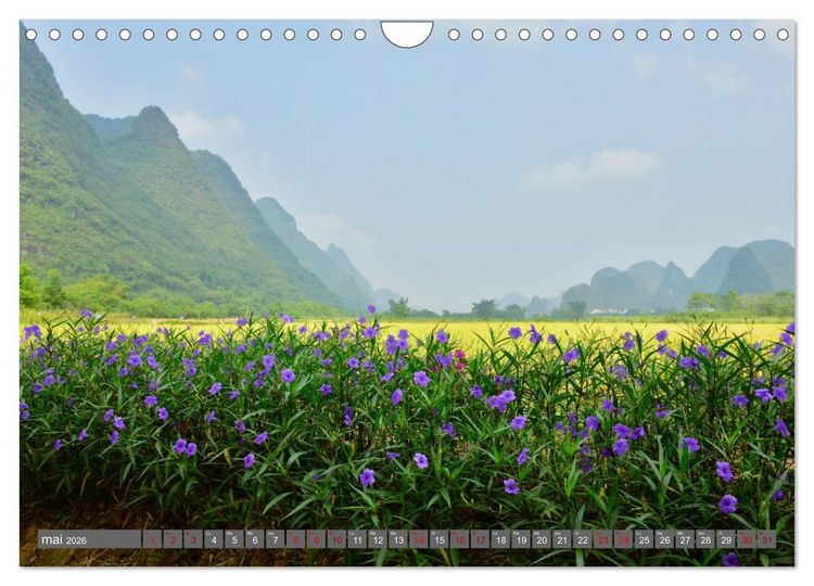 Produktbild: RIVI&Egrave;RE YULONG (Calendrier mural 2026 DIN A4 vertical), CALVENDO calendrier mensuel