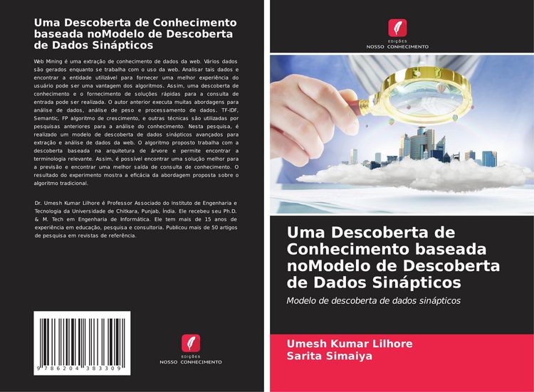 Produktbild: Uma Descoberta de Conhecimento baseada noModelo de Descoberta de Dados Sin&aacute;pticos