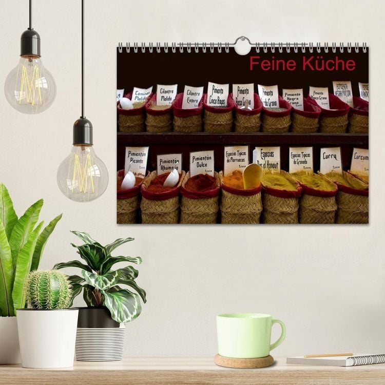 Produktbild: Feine K&uuml;che (Wandkalender 2027 DIN A4 quer), CALVENDO Monatskalender