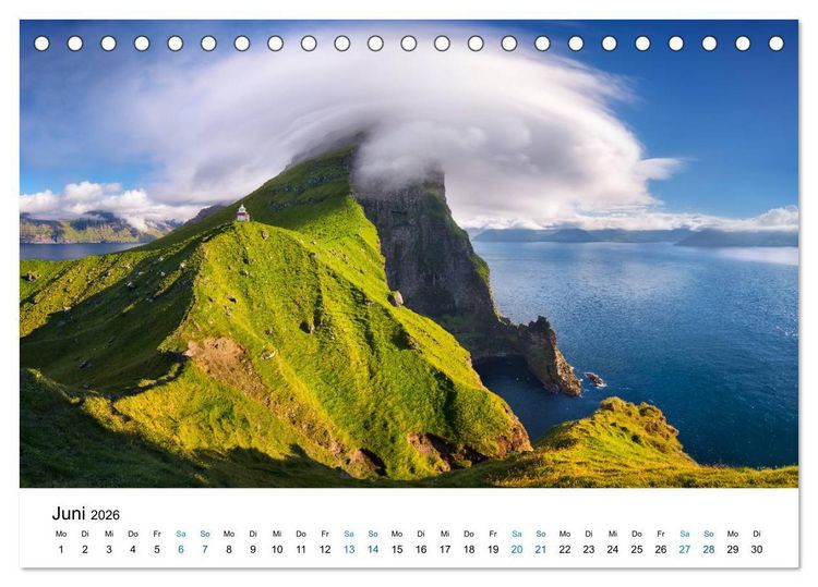 Produktbild: Blicke gen Norden (Tischkalender 2026 DIN A5 quer), CALVENDO Monatskalender