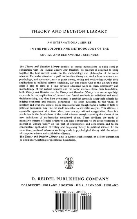 Produktbild: Politics as Rational Action