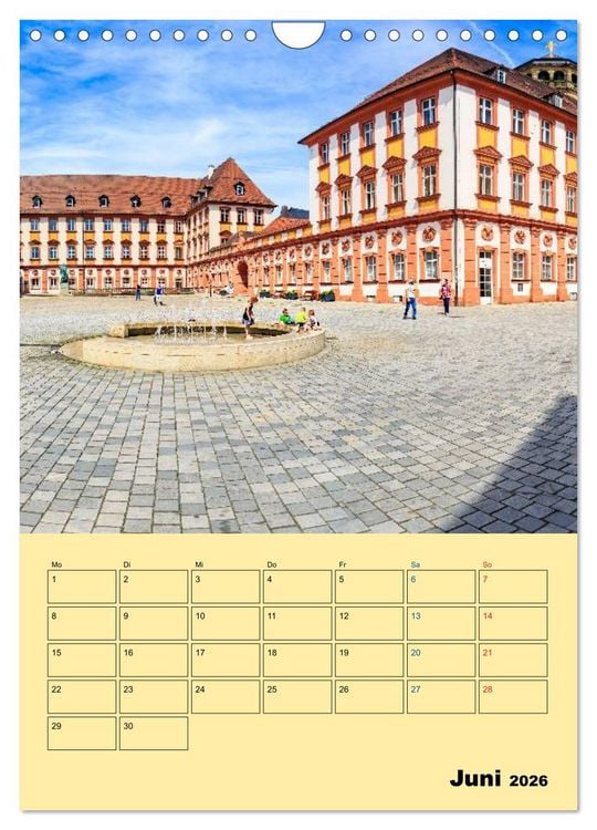Produktbild: Bayreuth - die oberfr&auml;nkische Hauptstadt (Wandkalender 2026 DIN A4 hoch), CALVENDO Monatskalender