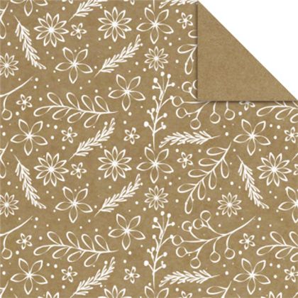 Produktbild: URSUS Faltbl&auml;tter Kraftpapier "Weihnachten", 15 x 15 cm
