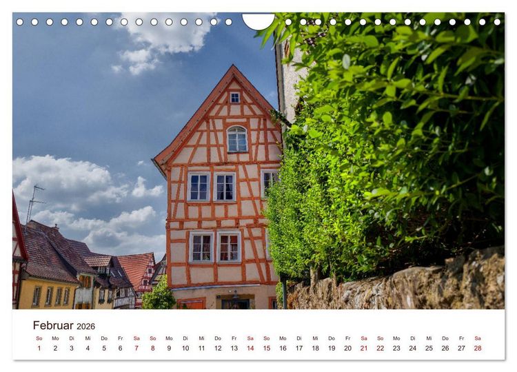 Produktbild: Bad Wimpfen. (Wandkalender 2026 DIN A4 quer), CALVENDO Monatskalender