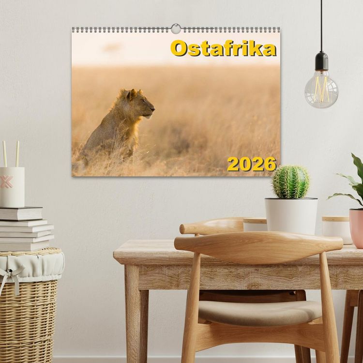 Produktbild: Ostafrika (Wandkalender 2026 DIN A3 quer), CALVENDO Monatskalender