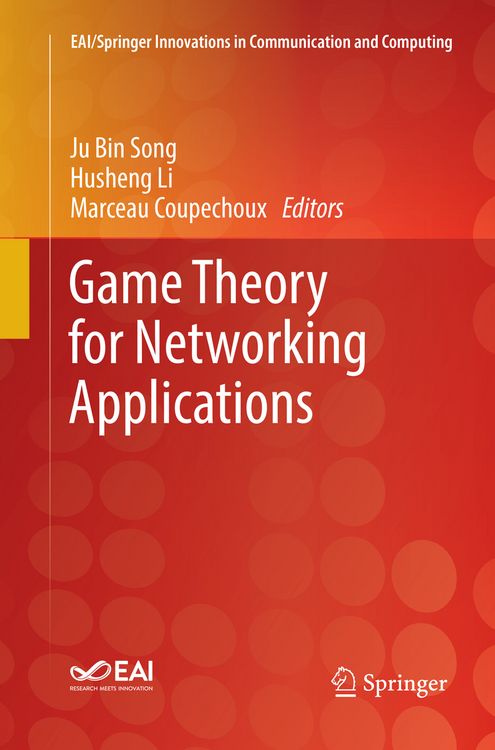 Produktbild: Game Theory for Networking Applications