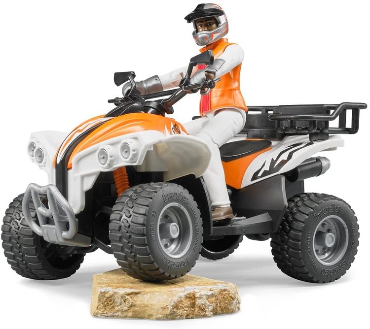 Produktbild: Bruder Profi-Serie bworld Quad mit Fahrer