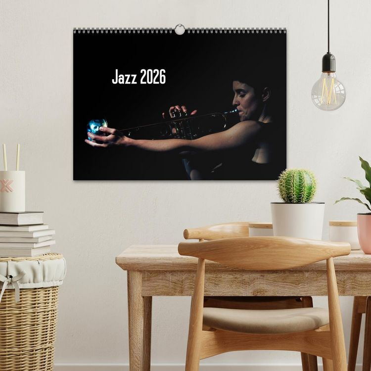 Produktbild: Jazz 2026 (Wandkalender 2026 DIN A3 quer), CALVENDO Monatskalender