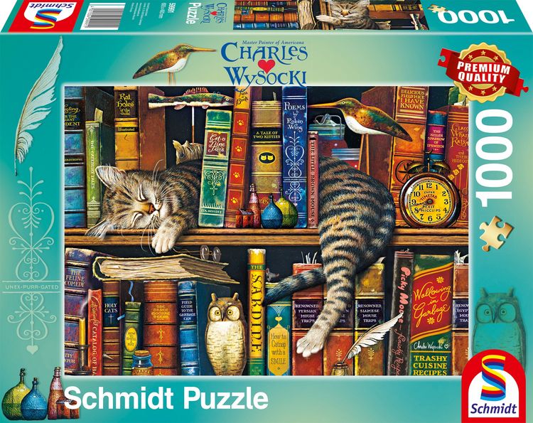 Produktbild: Frederick, der Literat, Charles Wysocki Puzzle 1.000 Teile