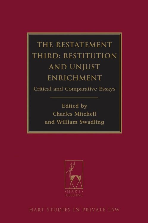 Produktbild: The Restatement Third: Restitution and Unjust Enrichment