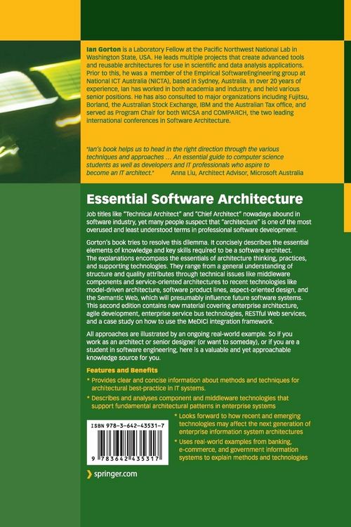 Produktbild: Essential Software Architecture