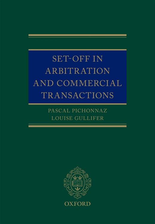 Produktbild: Set-Off in Arbitration and Commercial Transactions