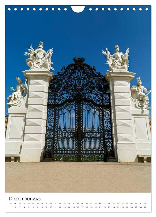 Produktbild: Schloss Hof &ndash; Die Perle unter den Marchfeldschl&ouml;ssern (Wandkalender 2026 DIN A4 hoch), CALVENDO Monatskalender