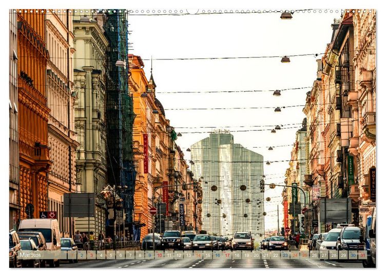 Produktbild: Ein Wochenende in Prag (Wandkalender 2026 DIN A2 quer), CALVENDO Monatskalender