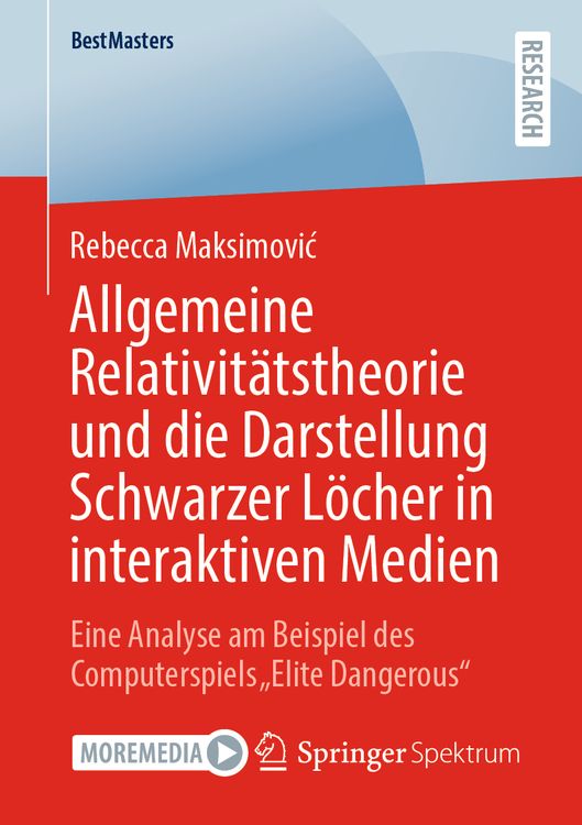 Produktbild: Allgemeine Relativit&auml;tstheorie und die Darstellung Schwarzer L&ouml;cher in interaktiven Medien