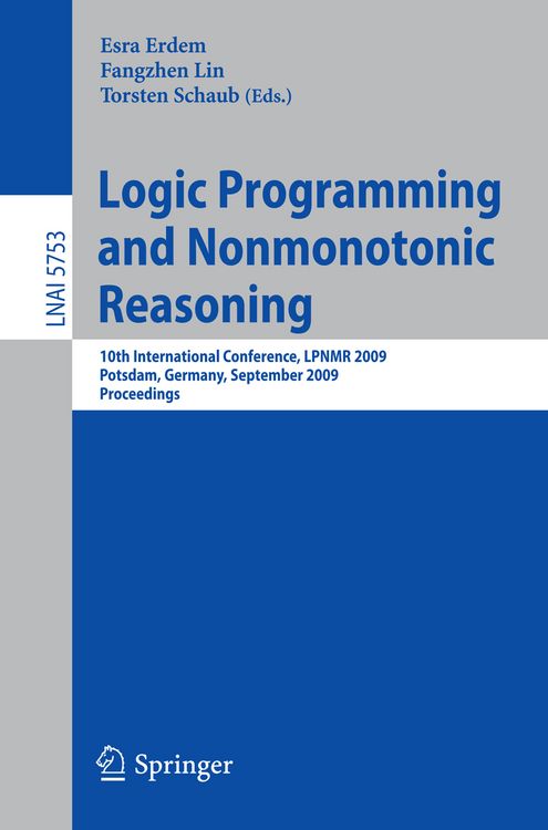 Produktbild: Logic Programming and Nonmonotonic Reasoning
