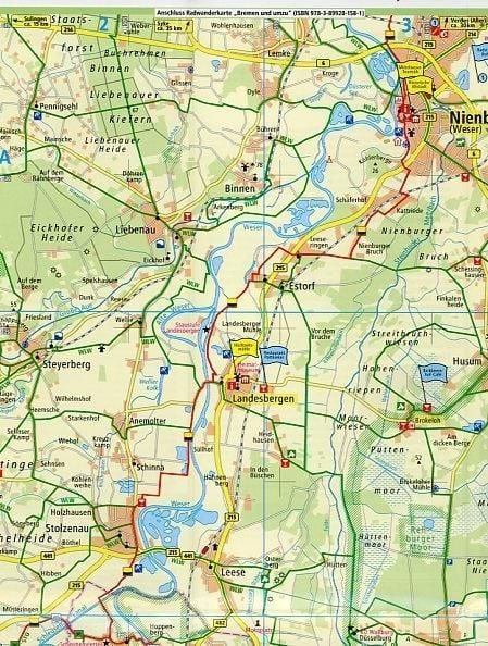 Produktbild: Publicpress Radkarte Hannover, Steinhuder Meer 1:100.000