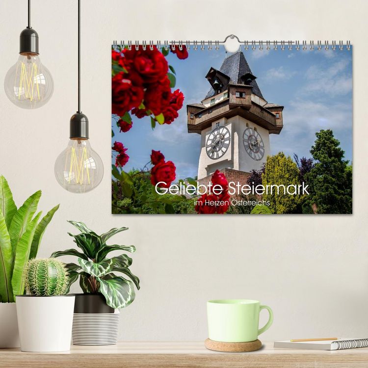 Produktbild: Geliebte Steiermark im Herzen &Ouml;sterreichs (Wandkalender 2026 DIN A4 quer), CALVENDO Monatskalender