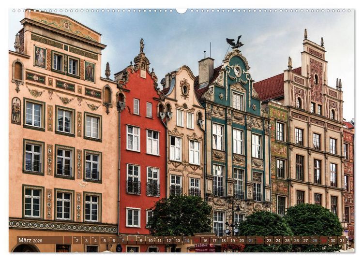 Produktbild: Sehenswertes Danzig (hochwertiger Premium Wandkalender 2026 DIN A2 quer), Kunstdruck in Hochglanz