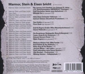 Produktbild: One Song Ed.Marmor,Stein & Eund Eisen bricht.