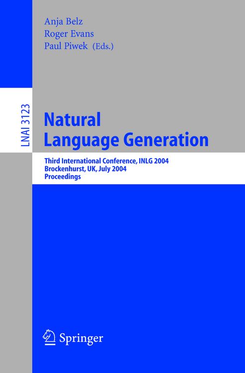 Produktbild: Natural Language Generation