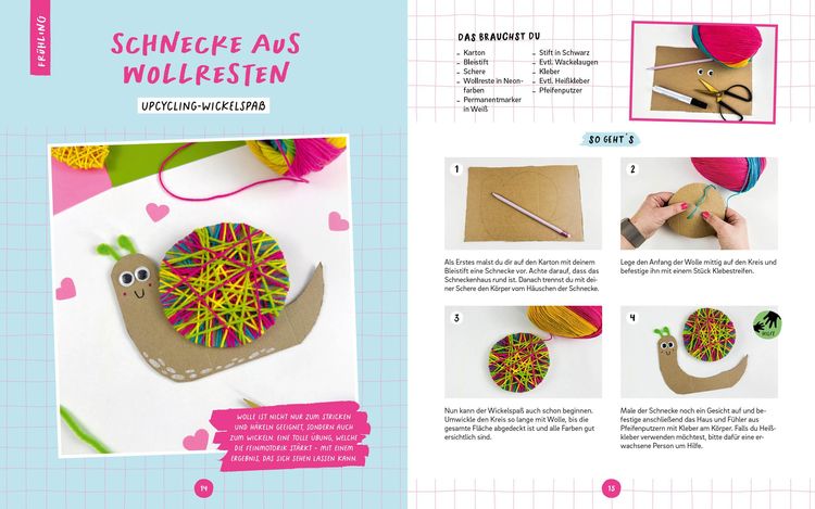Produktbild: Mein NEON-Bastelbuch &ndash; von Bastel- und DIY-Bloggerin Mavalina