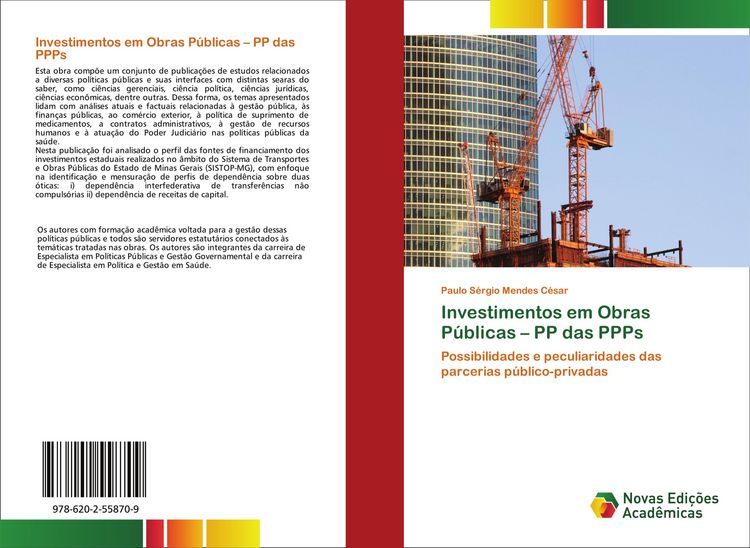 Produktbild: Investimentos em Obras P&uacute;blicas - PP das PPPs