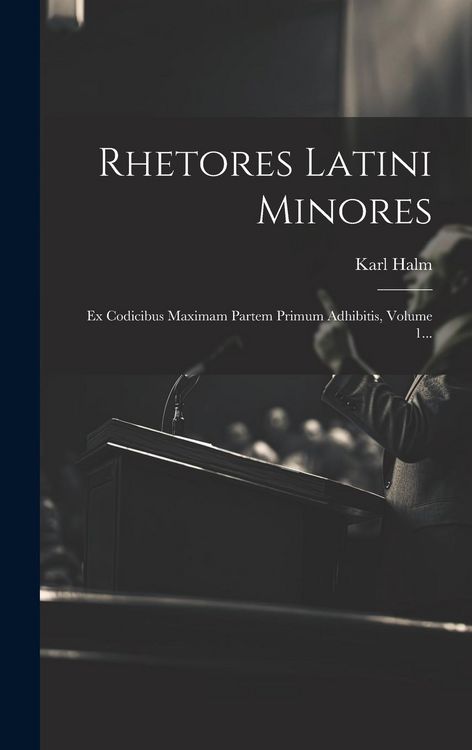 Produktbild: Rhetores Latini Minores