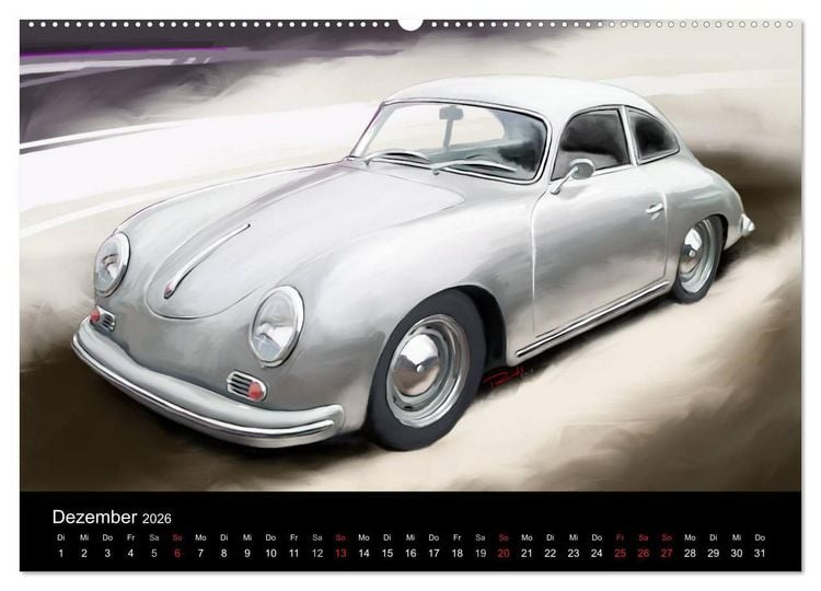 Produktbild: Porsche inspired Artwork by Reinhold Art&acute;s (Wandkalender 2026 DIN A2 quer), CALVENDO Monatskalender