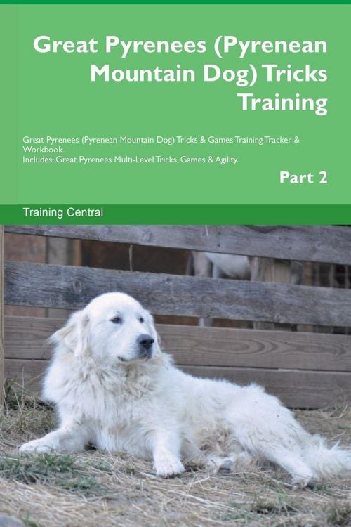 Produktbild: Great Pyrenees (Pyrenean Mountain Dog) Tricks Training Great Pyrenees Tricks & Games Training Tracker & Workbook. Includes