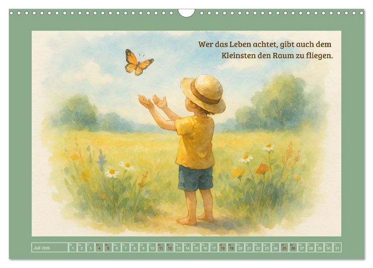 Produktbild: Wenn wir f&uuml;hlen (Wandkalender 2026 DIN A3 quer), CALVENDO Monatskalender