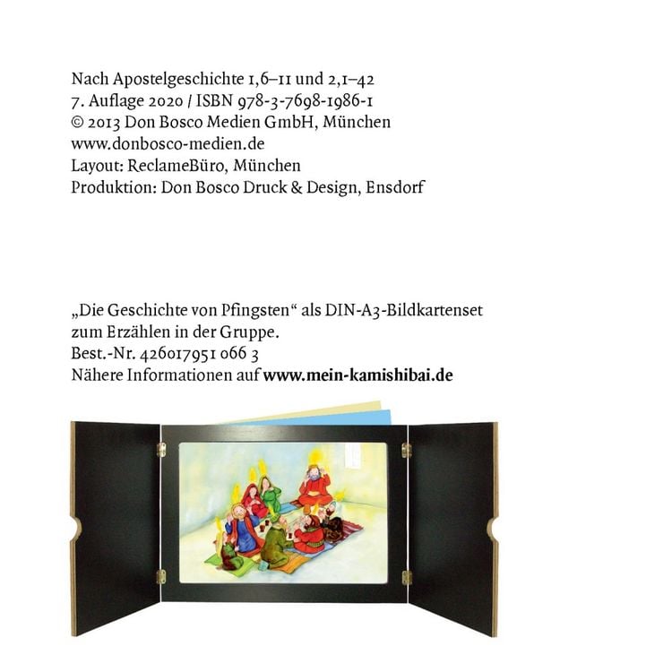 Produktbild: Die Geschichte von Pfingsten. Mini-Bilderbuch.