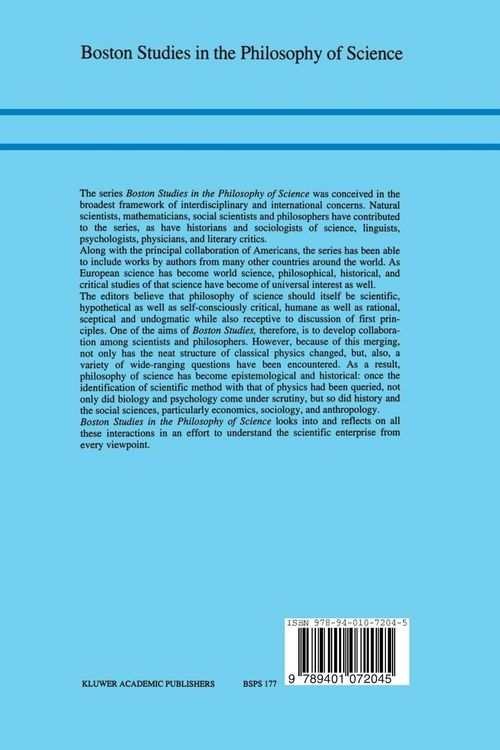 Produktbild: Qu&eacute;bec Studies in the Philosophy of Science