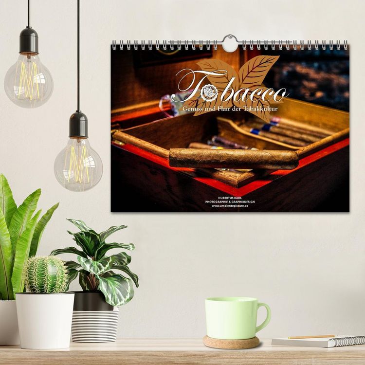 Produktbild: Tobacco - Genuss und Flair der Tabakkultur (Wandkalender 2026 DIN A4 quer), CALVENDO Monatskalender