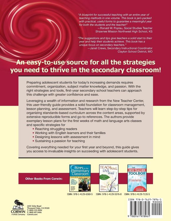 Produktbild: Keys to the Secondary Classroom