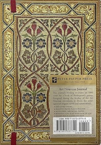 Produktbild: Art Nouveau Journal (5'' X 7'' Notebook)