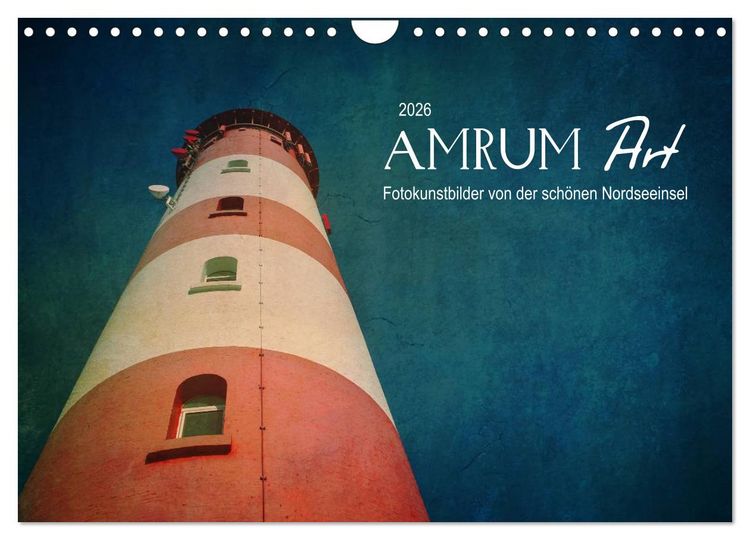 Produktbild: AMRUM Art (Wandkalender 2026 DIN A4 quer), CALVENDO Monatskalender
