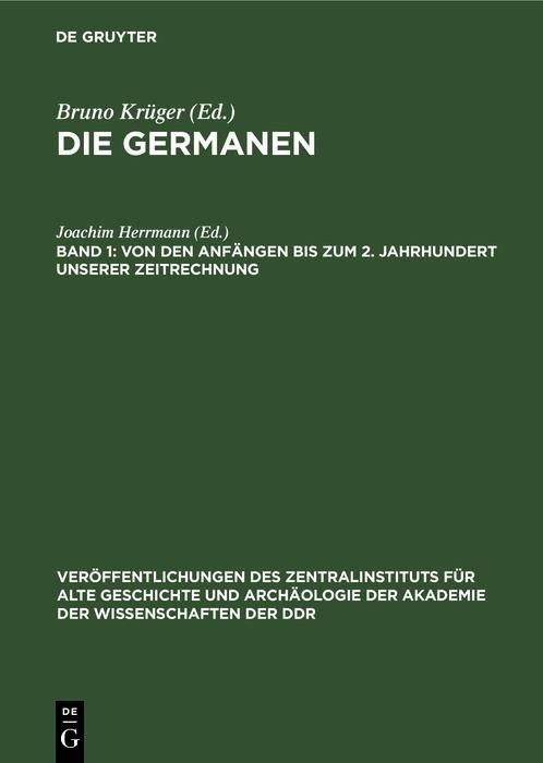 Produktbild: Von den Anf&auml;ngen bis zum 2. Jahrhundert unserer Zeitrechnung