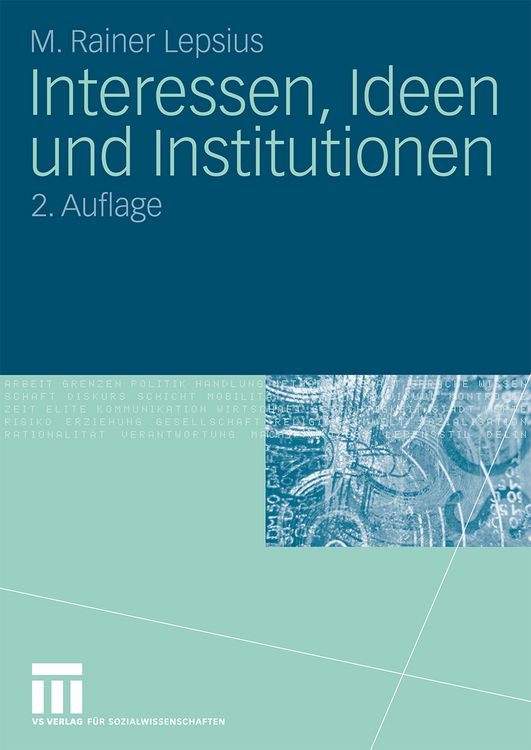 Produktbild: Interessen, Ideen und Institutionen
