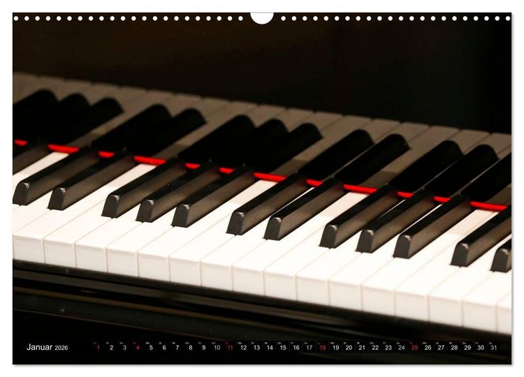 Produktbild: Die Welt der Musikinstrumente (Wandkalender 2026 DIN A3 quer), CALVENDO Monatskalender