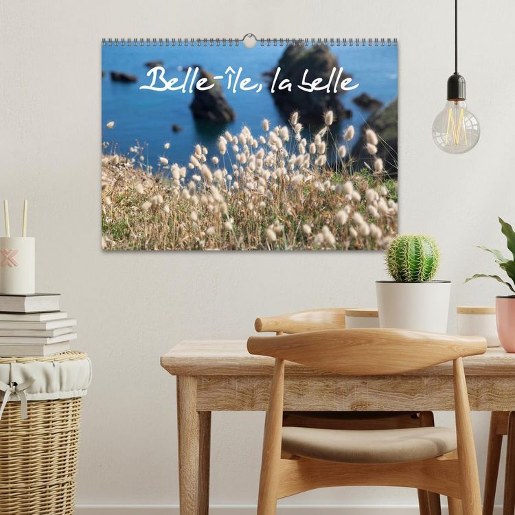 Produktbild: Belle-&Icirc;le, la belle (Calendrier mural 2026 DIN A3 vertical), CALVENDO calendrier mensuel